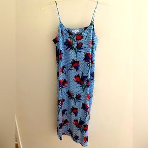Equipment Femme, silk slip dress, Size M